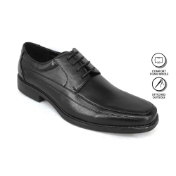 Black PU Leather Formal Shoes Men FMA733F1